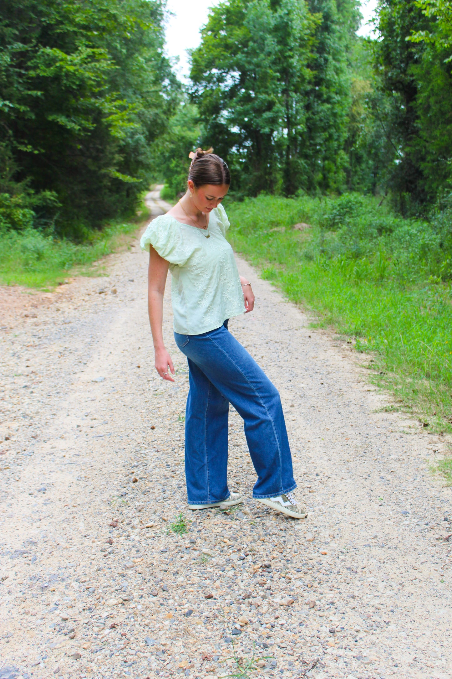 Whimsy Embroidered Blouse