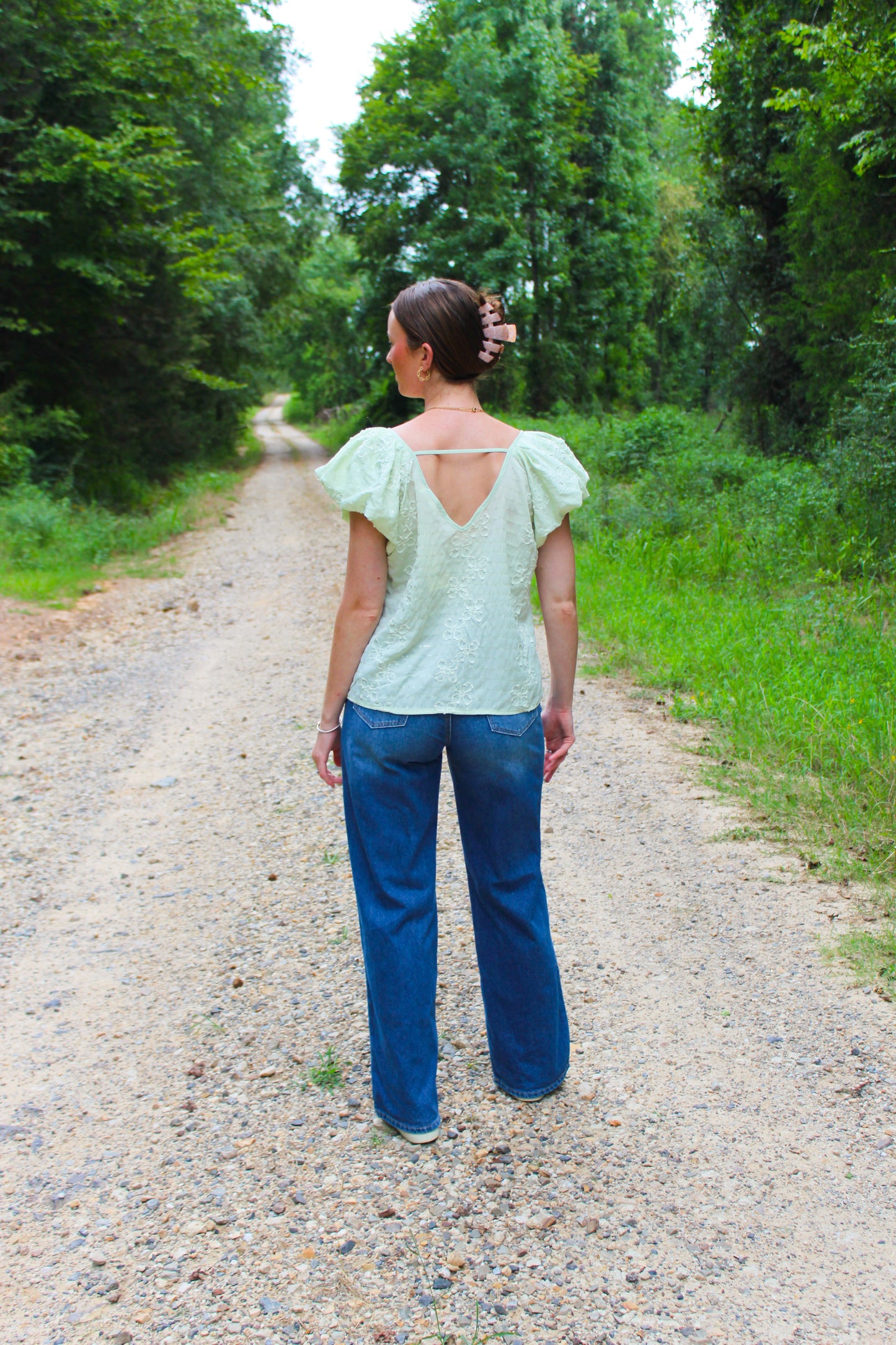 Whimsy Embroidered Blouse