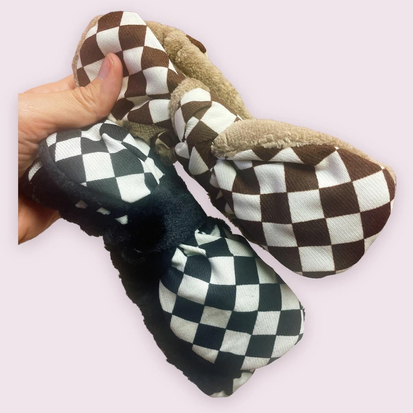 Checkered Spa Headband