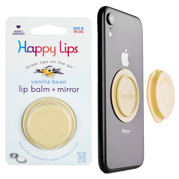 Happy Lips - Lip Balm W/Mirror